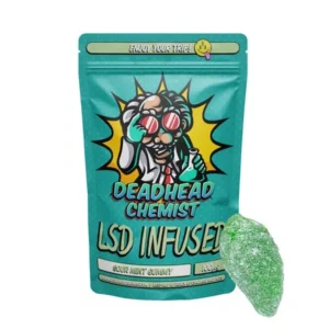 LSD Edible 100ug Sour Mint Gummy